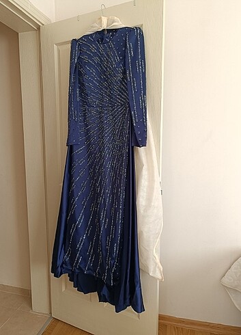 Tesettür abiye elbise 40-42 beden  - Görsel 10