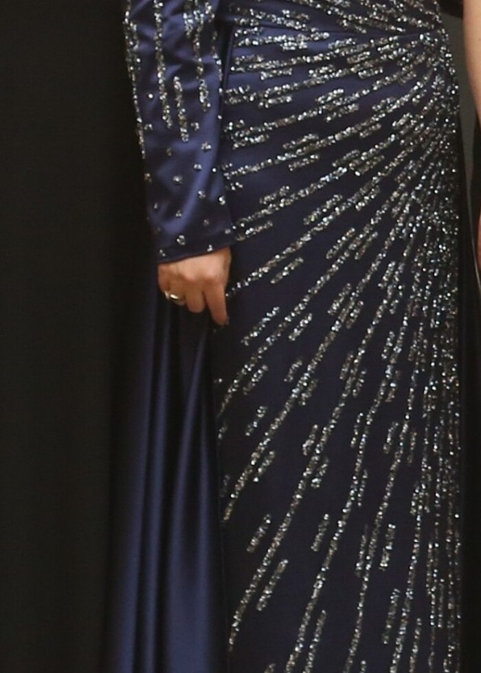 Tesettür abiye elbise 40-42 beden  - Görsel 3