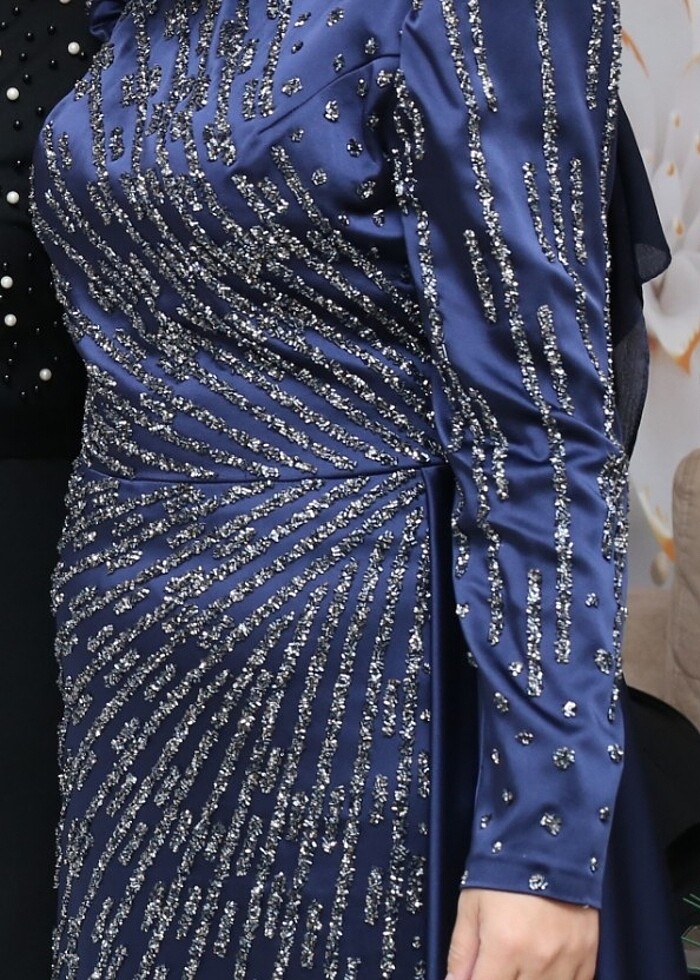 Tesettür abiye elbise 40-42 beden  - Görsel 5