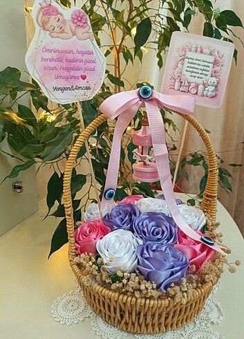 El emeği bebek veya isteme için buketler yapiyorum - Görsel 3