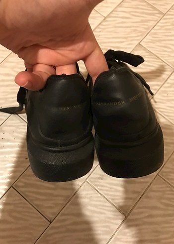 Alexander McQueen Siyah Minimalist Kadın Spor Ayakkabı