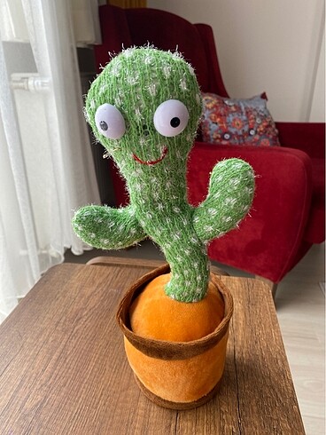 Oyuncak konuşan kaktüs peluş
