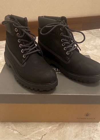 Lumberjack Siyah Bagcikli İsci Botu