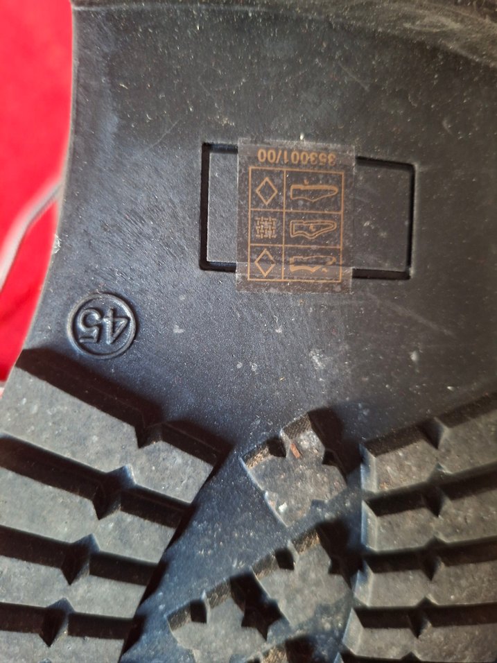 Gri Bağcıklı Erkek Kauçuk Goth Bot - Görsel 3