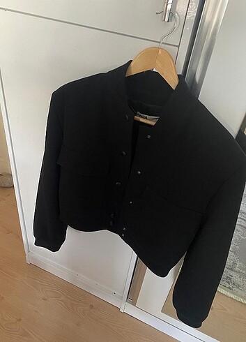 Zara siyah bomber 