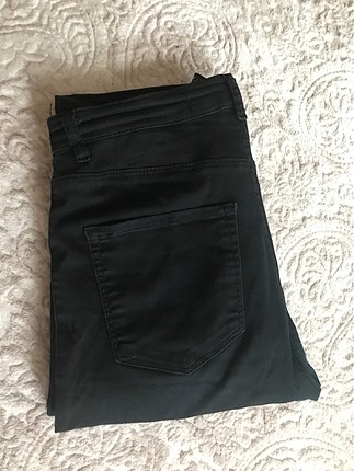 Siyah dar paça pantalon