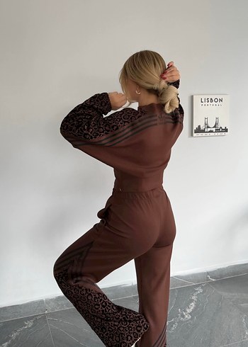 Leopar eşofman takımı - Görsel 8