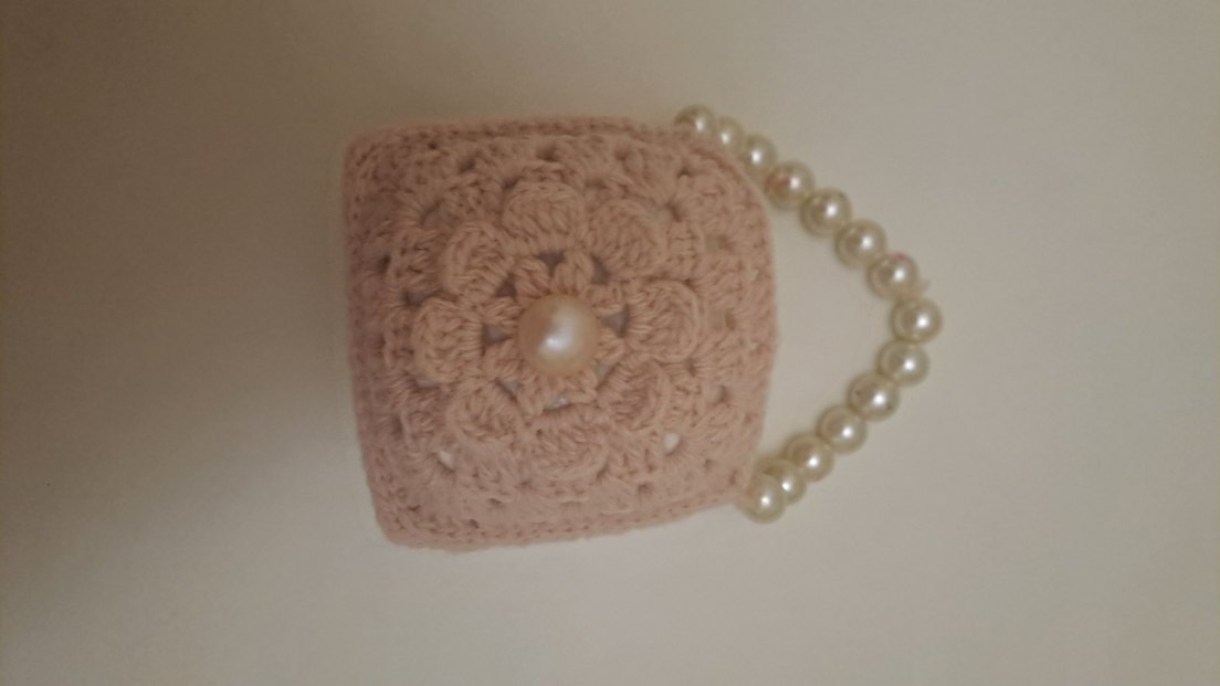 Beyaz İnci Detaylı Kulaklık Kılıfı - Görsel 2