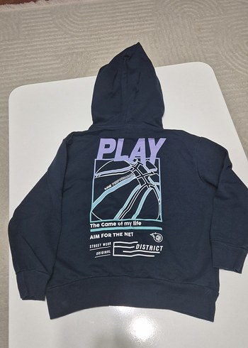 Erkek Çocuk Kapüşonlu  Sweatshirt - Görsel 4