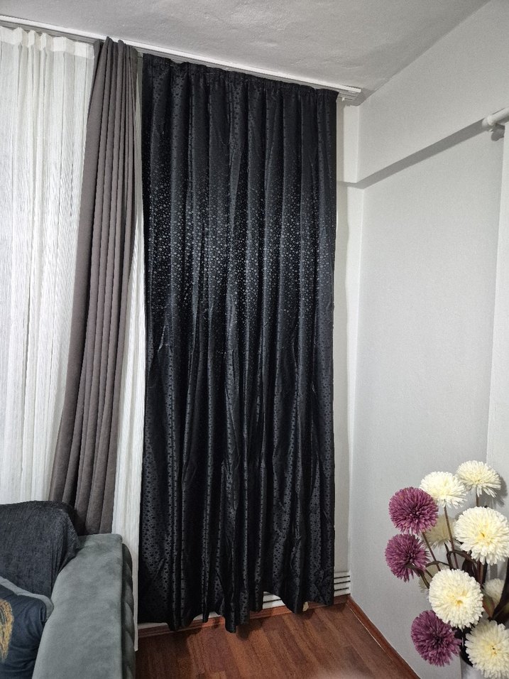 Siyah  Fon Perde - Görsel 3