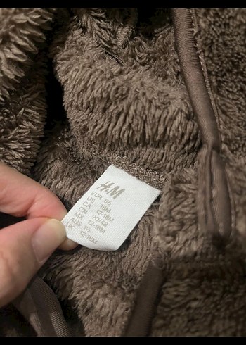 Kürklü Kapüşonlu Kahverengi Erkek Çocuk Mont - Görsel 3