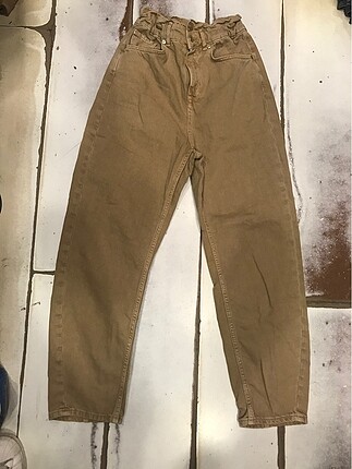 m Beden camel Renk Orijinal mango jeans