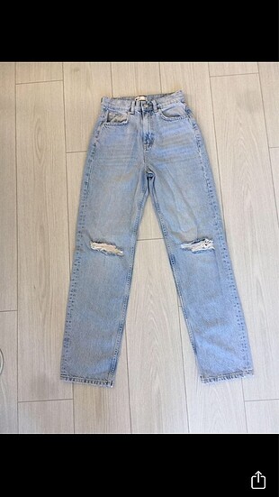 xs Beden mavi Renk Orijinal ginatricot jeans