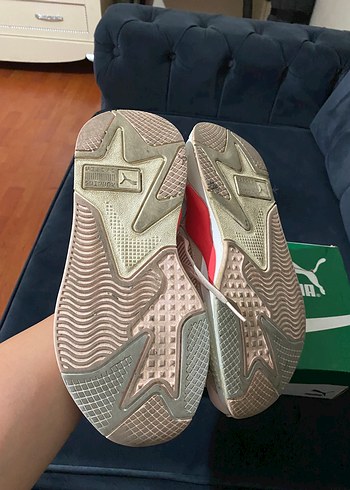 Puma Pembe Bağcıklı Kadın Puma Spor Ayakkabı