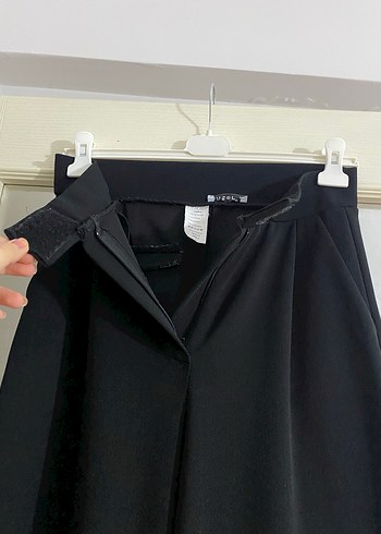 38 Beden siyah Renk Siyah Kadın Kumaş Pantolon