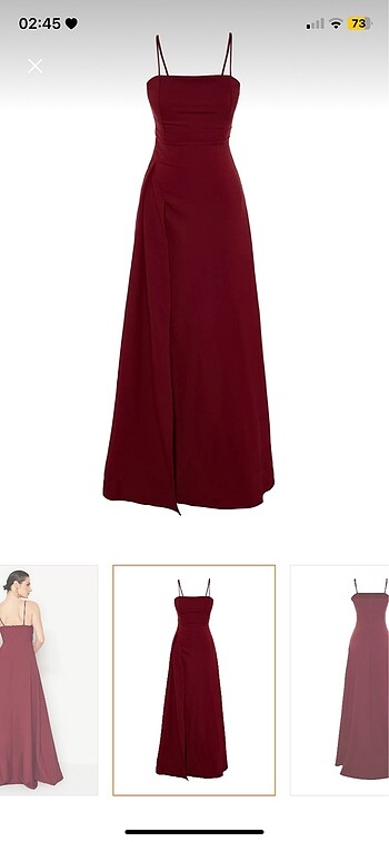 BORDO ELBİSE