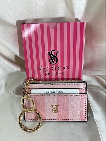 Vs açık pembe anahtarlıklı kartlık