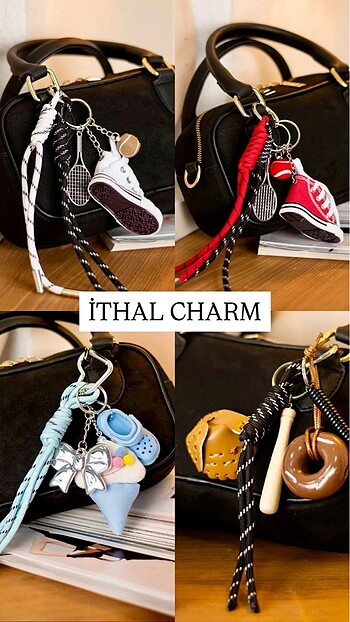 İTHAL ÇANTA CHARMI ÇARMI