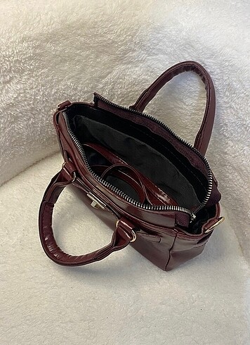 Beden bordo Renk STRADIVARIUS BORDO ÇANTA