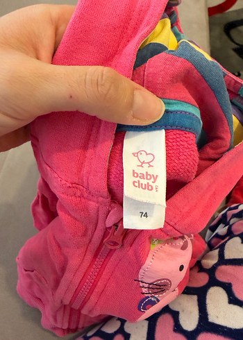 Kız Çocuk Kapüşonlu Fermuarlı Sweatshirt - Görsel 3