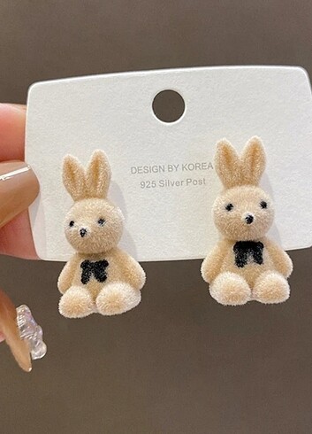 Vip teddy ve rabbit küpe