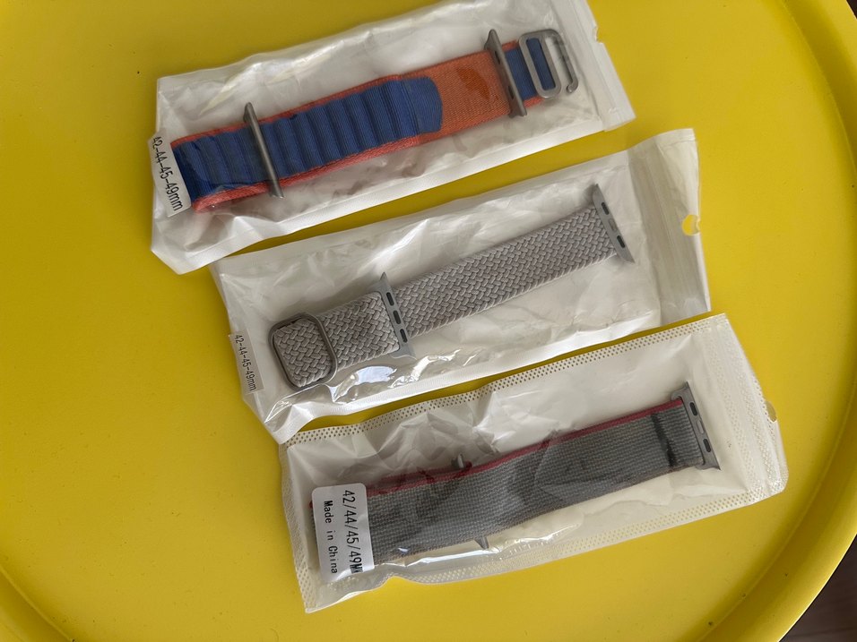 Hepsinin fiyatıdır çok Renkli Gri Erkek Saat Kayışı 42-49 - Görsel 2