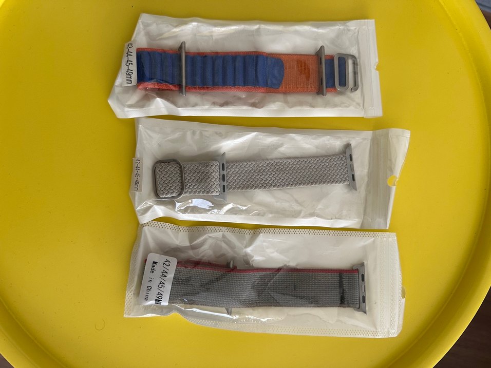 Hepsinin fiyatıdır çok Renkli Gri Erkek Saat Kayışı 42-49 - Görsel 3