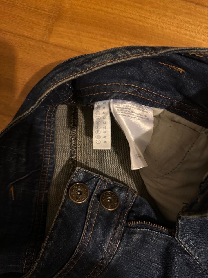 Koyu Kahverengi Denim Mini Etek - Görsel 2