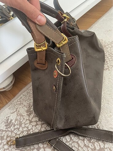 Kahverengi çanta - Görsel 3