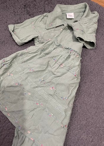 Su yeşili elbise - Görsel 3