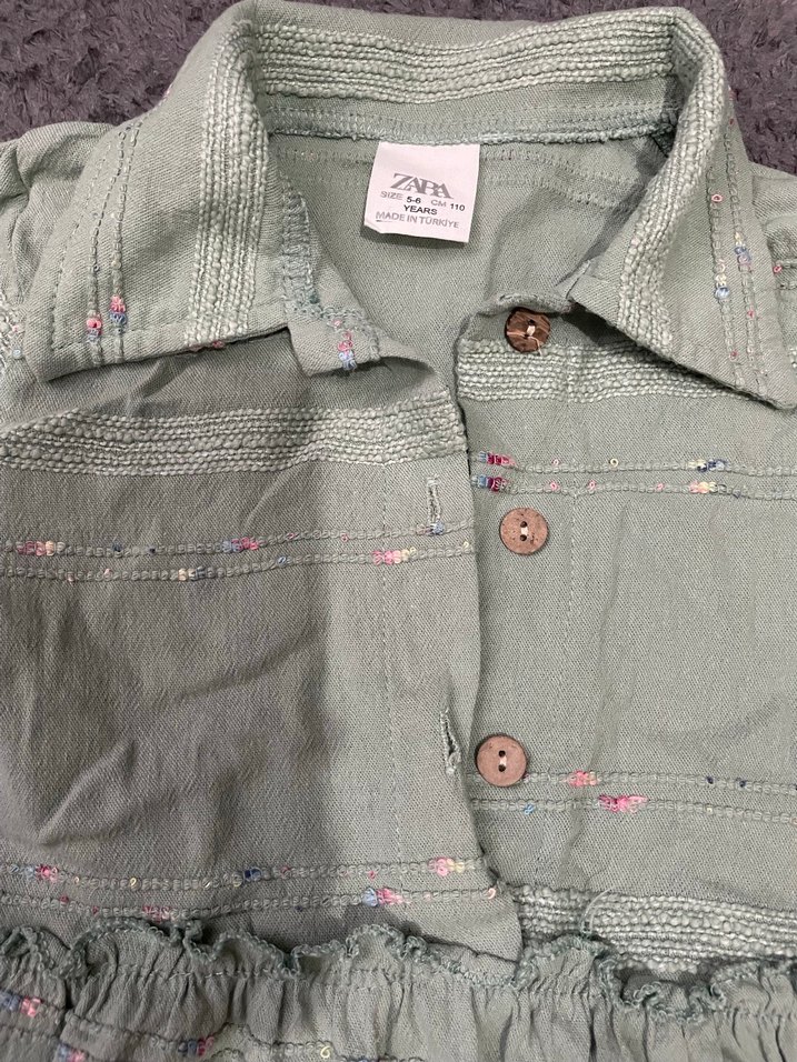 Su yeşili elbise - Görsel 2