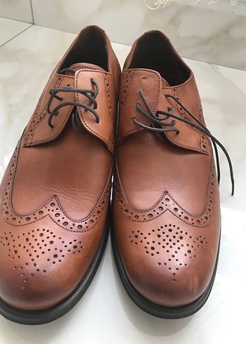 Kahverengi Erkek Klasik Deri Ayakkabı - Görsel 4