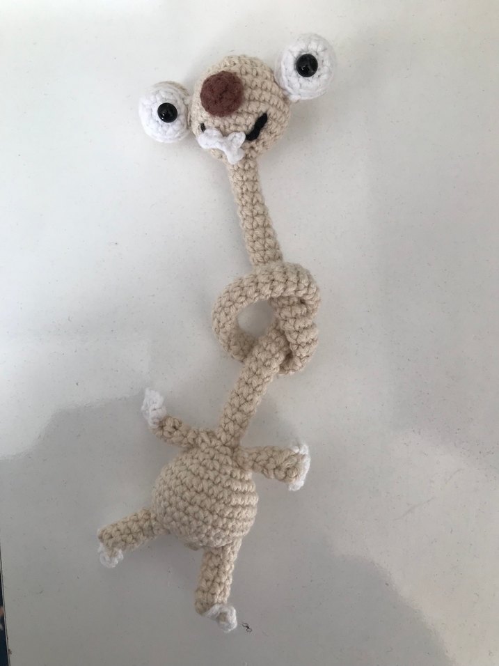 Bej Örgü Peluş Oyuncak - Görsel 3