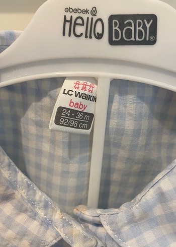 Kız Çocuk Gömlek Yaka Düğmeli Kareli Bluz - Görsel 2