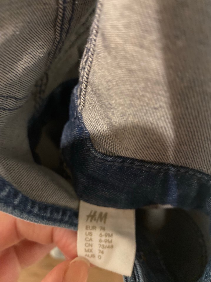 Kız Çocuk Kot Tulum Kalp Detaylı - Görsel 3