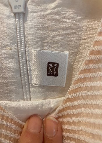 Kız Çocuk Pembe Fırfırlı Triko Elbise - Görsel 4