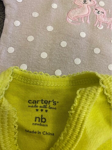 Carter's Carters kız bebek body