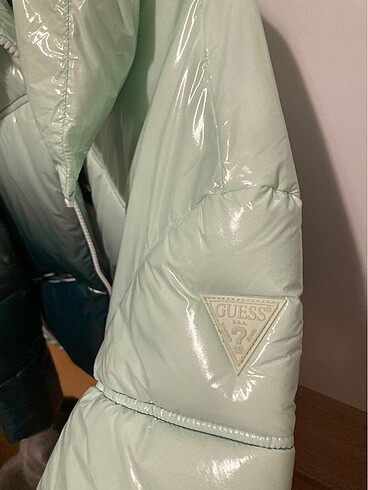 m Beden turkuaz Renk Guess puffer mont