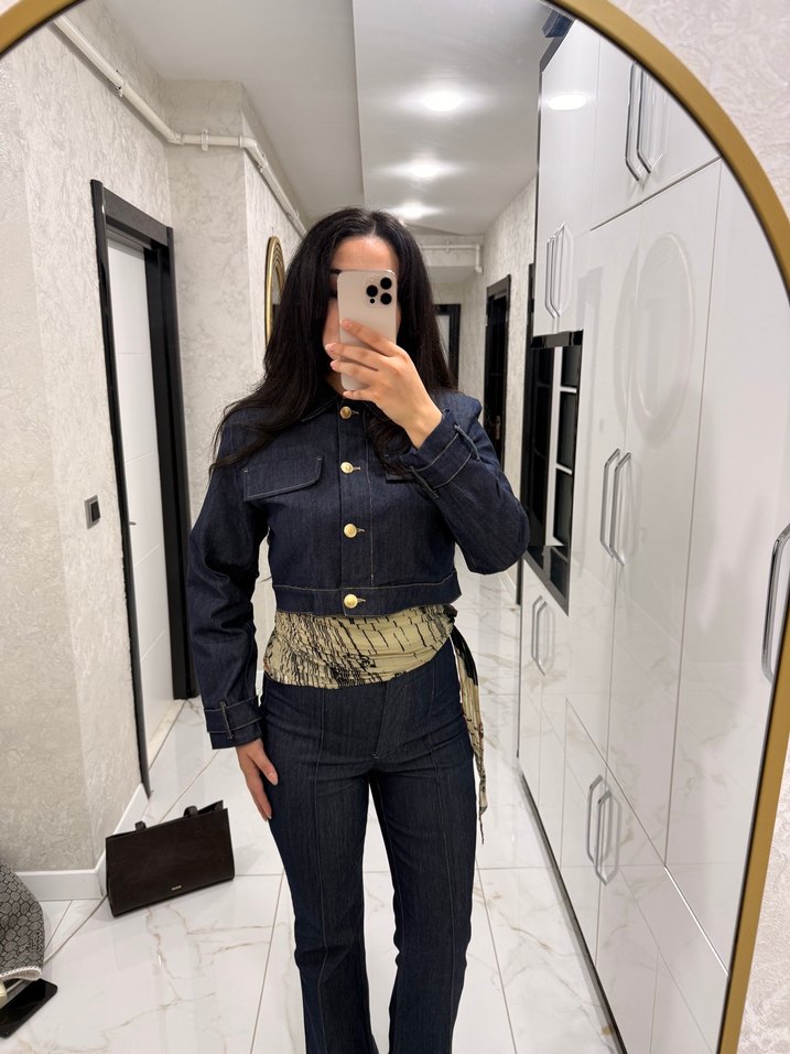 Koyu Lacivert Denim Takım — görsel 4/9