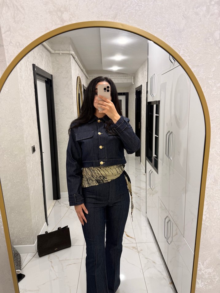 Koyu Lacivert Denim Takım — görsel 5/9
