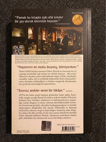  Masumiyet Müzesi Orhan Pamuk