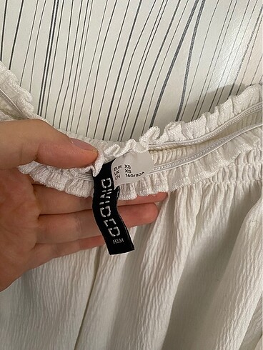 H&M Hm kayık yaka bluz