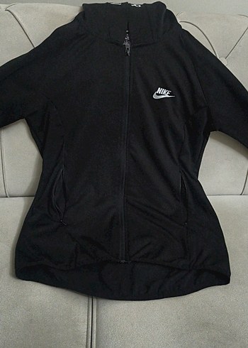 Nike Siyah Kapusonlu Spor Ceket
