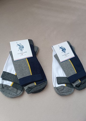 U.S Polo Assn. 4 Cift Erkek Corap Seti