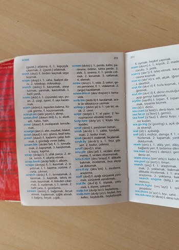 Redhouse İngilizce-Türkçe Cep Sözlüğü - Görsel 3