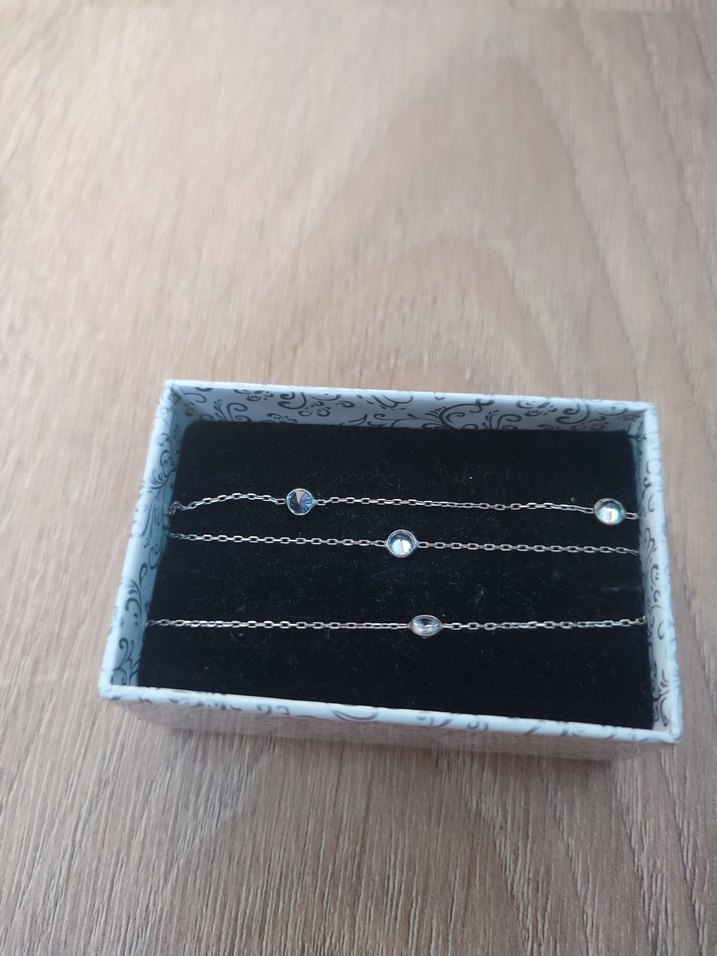 Gümüş Üç Sıralı Bileklik - Görsel 4