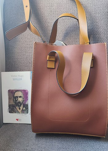 Yargıcı 3 Renkli Deri Kadın Çanta - Görsel 5