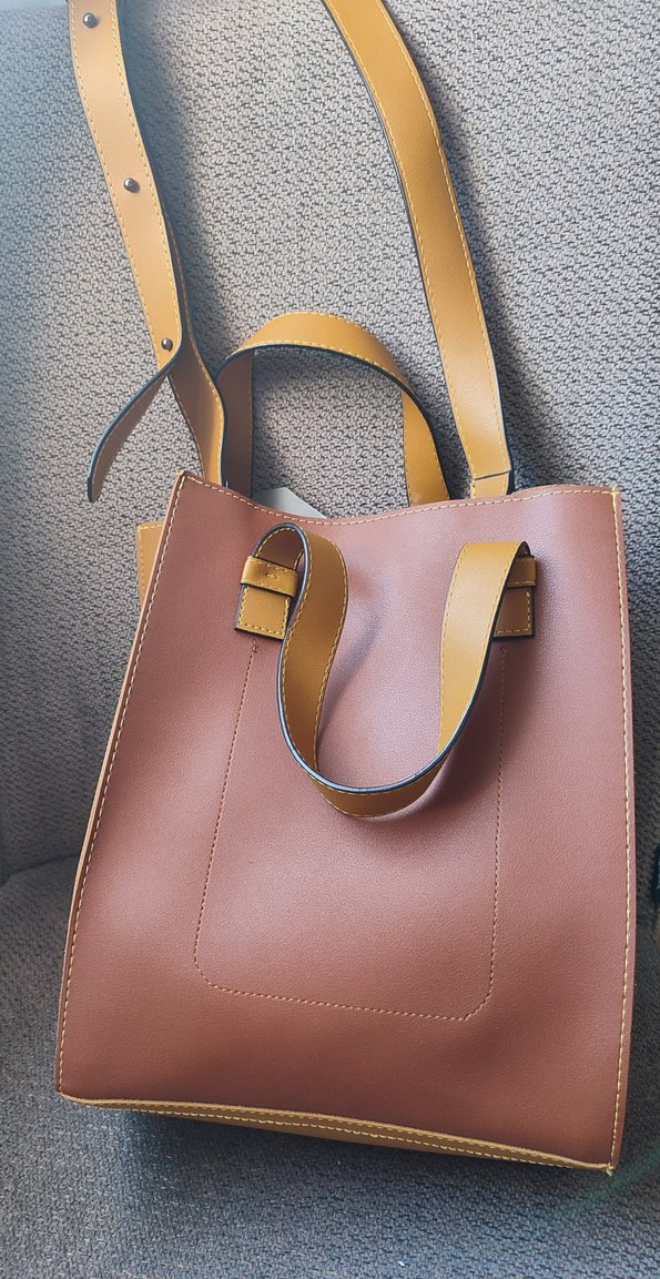 Yargıcı 3 Renkli Deri Kadın Çanta - Görsel 2