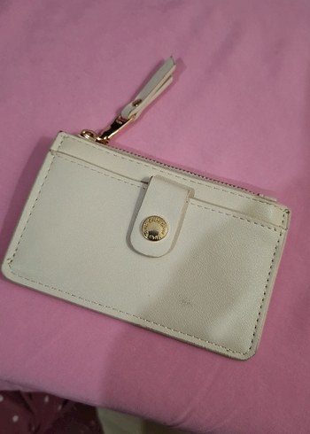 Mango Ekru Mini Cuzdan