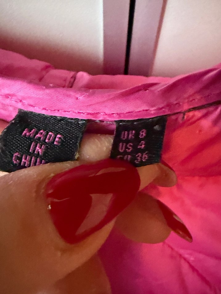 Gri Fermuarlı Kadın Kışlık Mont - Görsel 3